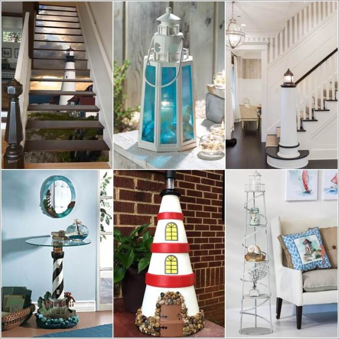 Light House Decor Coastal Charm & Nautical Style