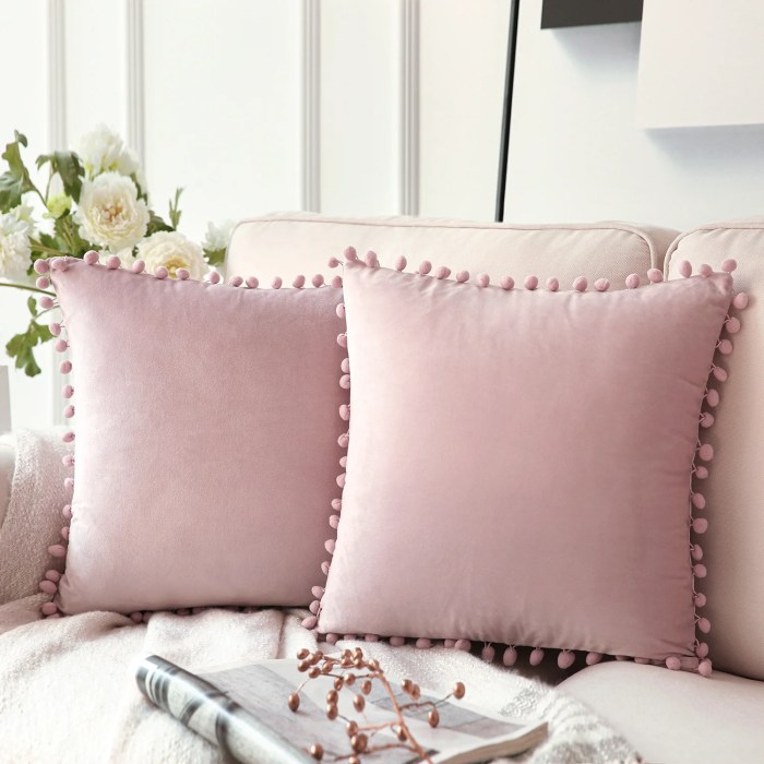 Pink Decorative Pillows A Style Guide