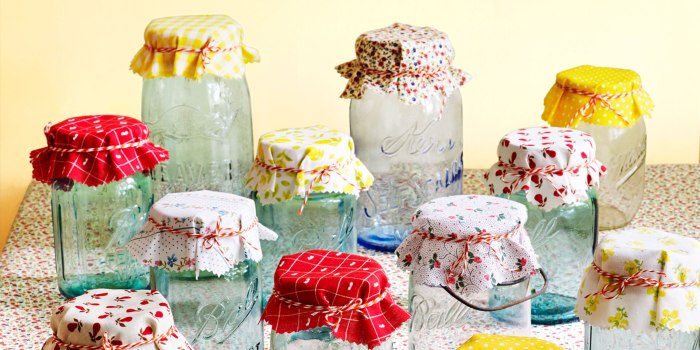 Decorative Canning Jars