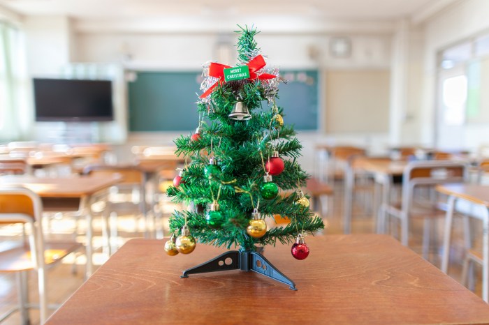 Christmas Classroom Decor Ideas