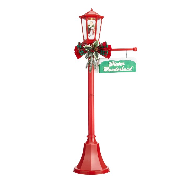 Christmas Decorative Lamp Posts A Festive Guide