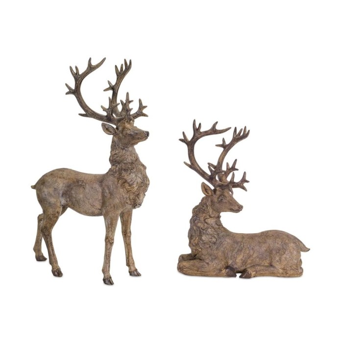 Deer table decorative top costco family christmas decorations set addition ideal