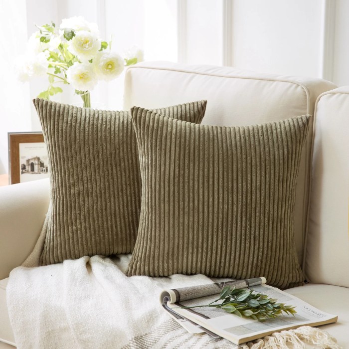 Olive Green Decorative Pillows A Style Guide