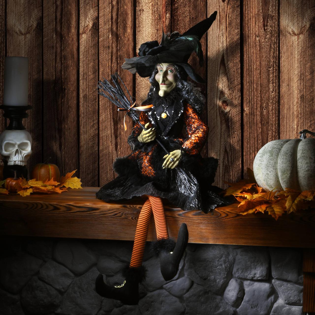 Halloween Witch Decoration