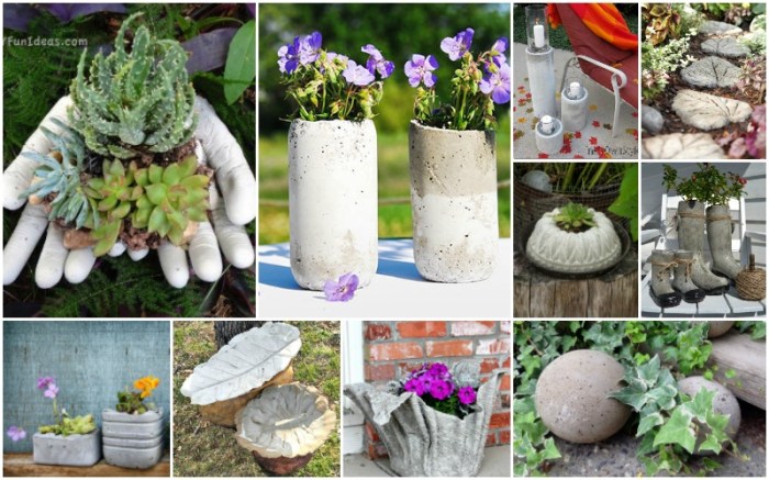 Concrete Garden Decor Stylish & Sustainable Ideas