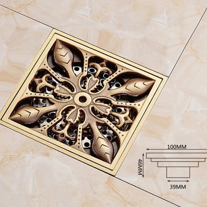 Decoration Drain Cover Wall Style & Function