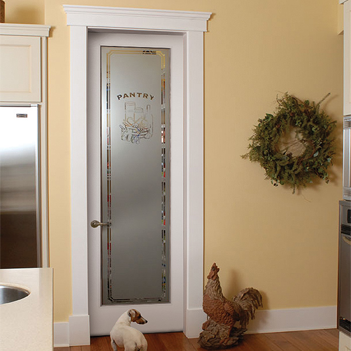 Nterior Decorative Glass Door