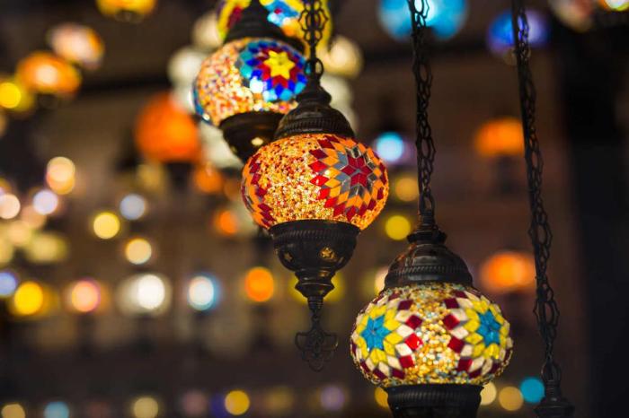 Turkish theme decor interiors ceramics decorative mydecorative lanterns designs items detailed stunning colorful lighting while article