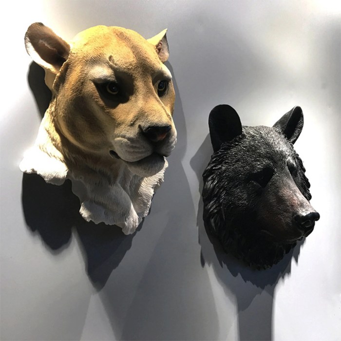 Animal Head Wall Decor A Comprehensive Guide