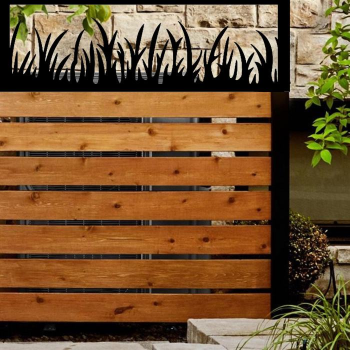 Metal Decorative Fence Topper Panels Enhance Your Curb Appeal