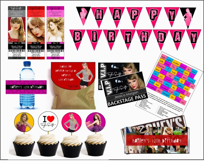 Taylor Swift Decorations