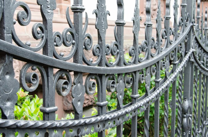 Decorative Wrought Iron Fence A Complete Guide